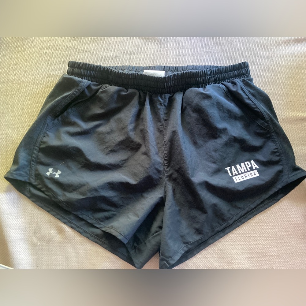 Under Armour Tampa, Florida Black Shorts Size M